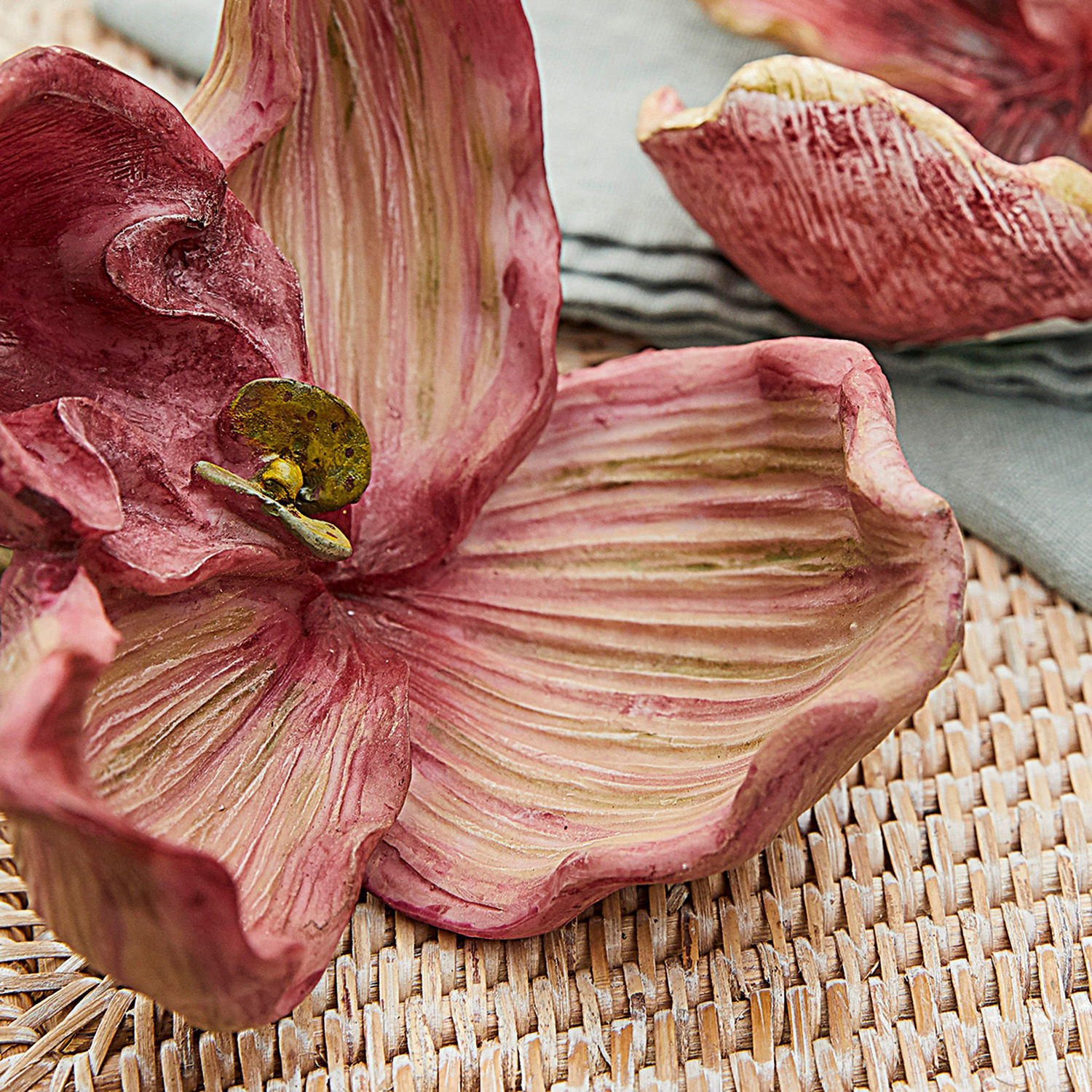 Decoratieve bloemen, set van 2 Jasna