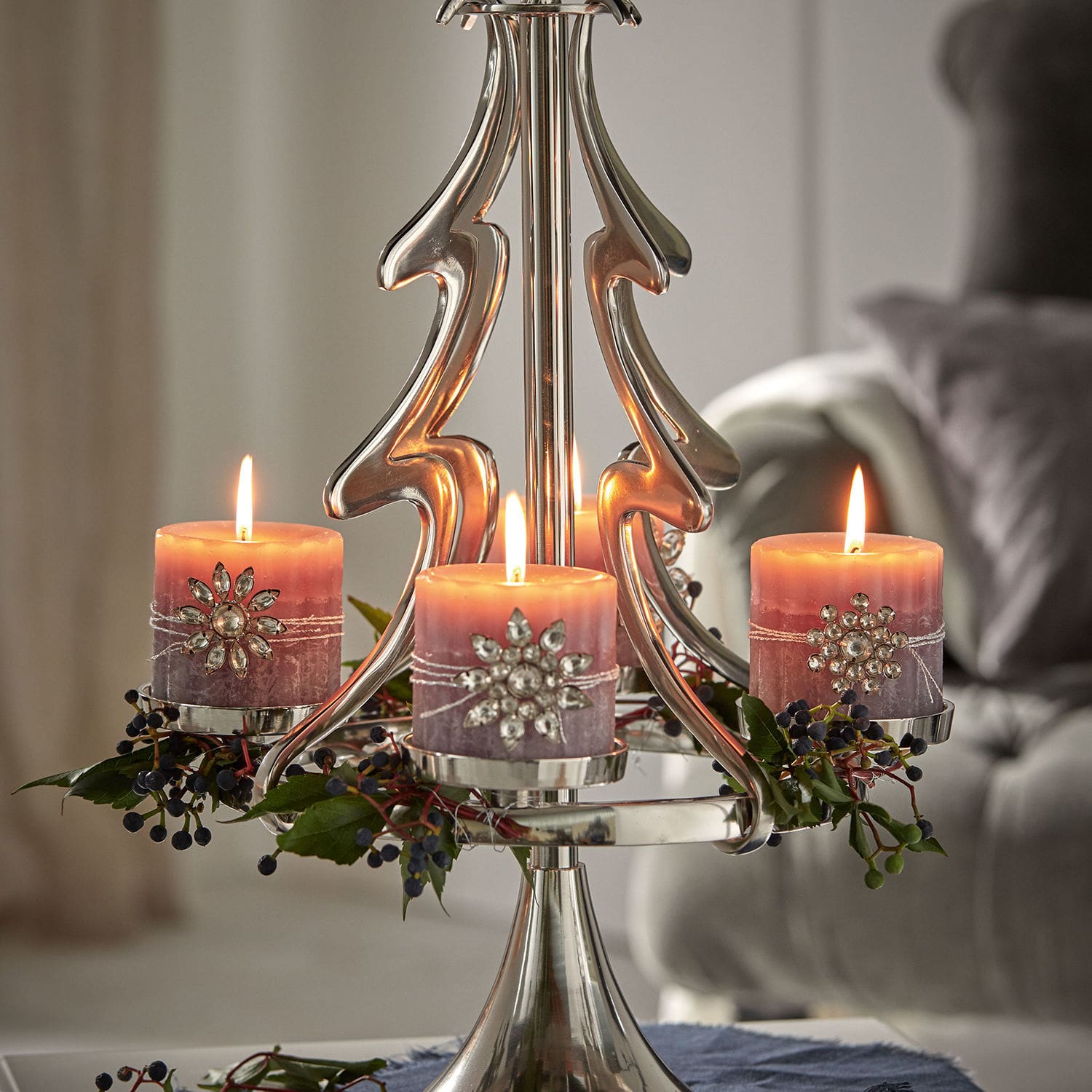 Decoratiepin set van 4 Féron
