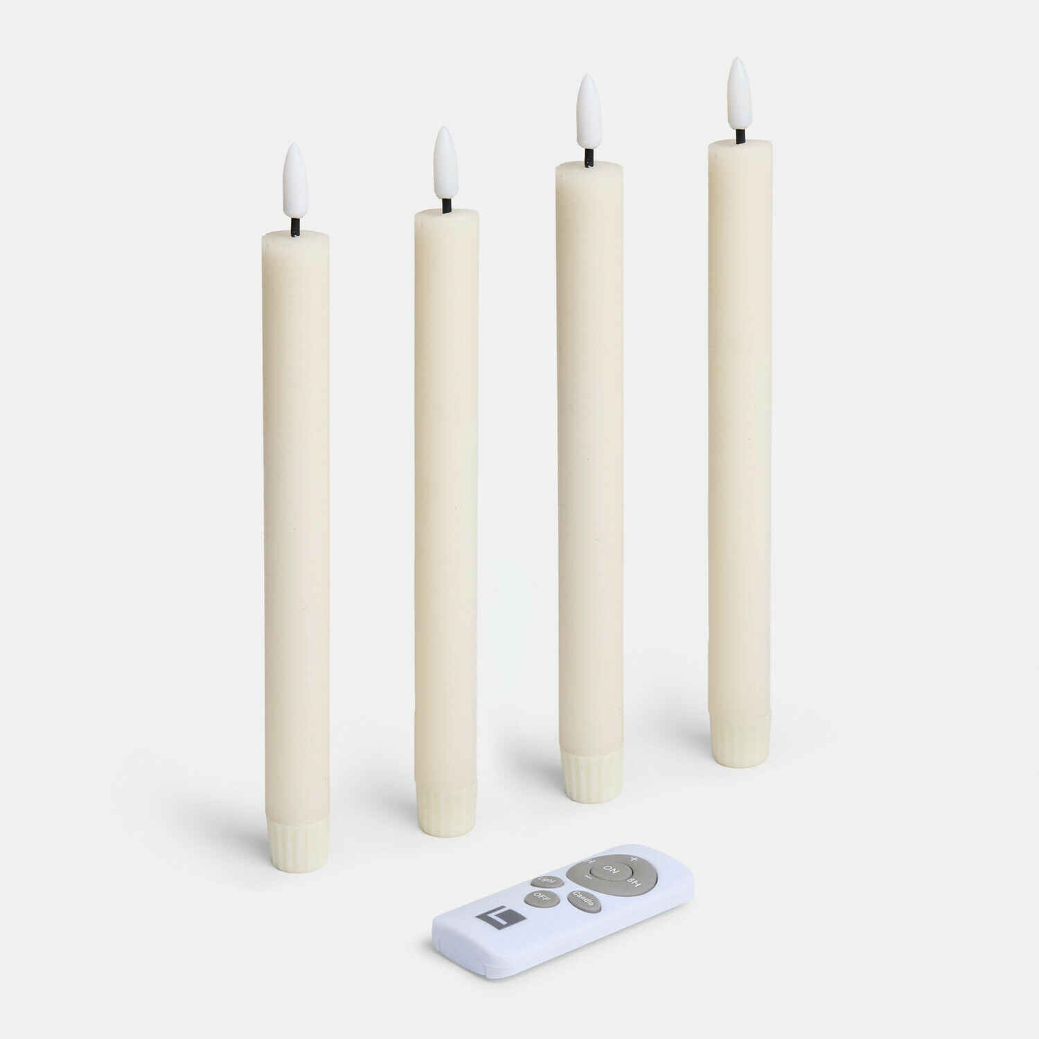 Ledstaafkaars set van 4 Eldsora Ledstaafkaars set van 4 Eldsora