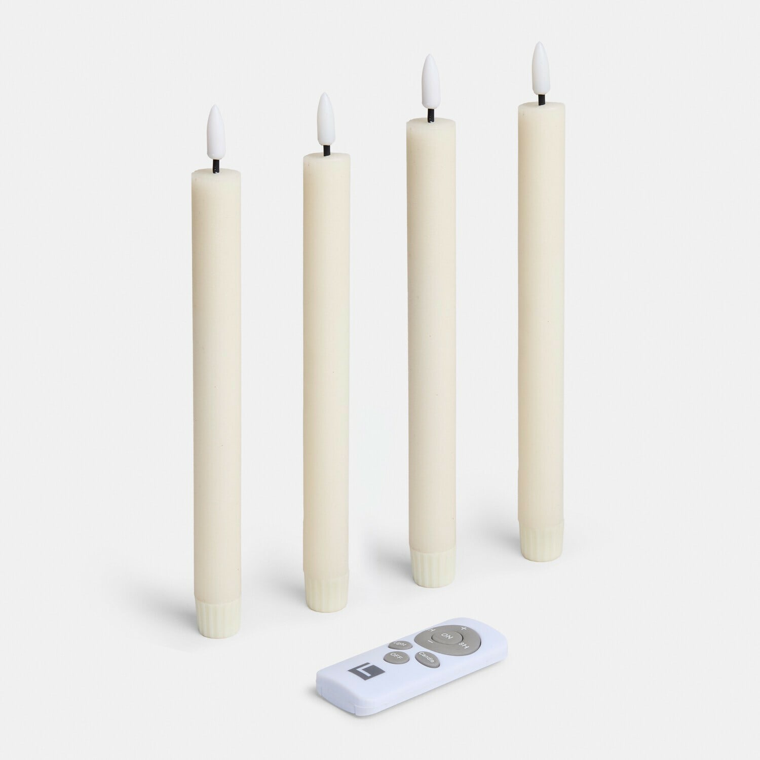 Ledstaafkaars set van 4 Eldsora Ledstaafkaars set van 4 Eldsora