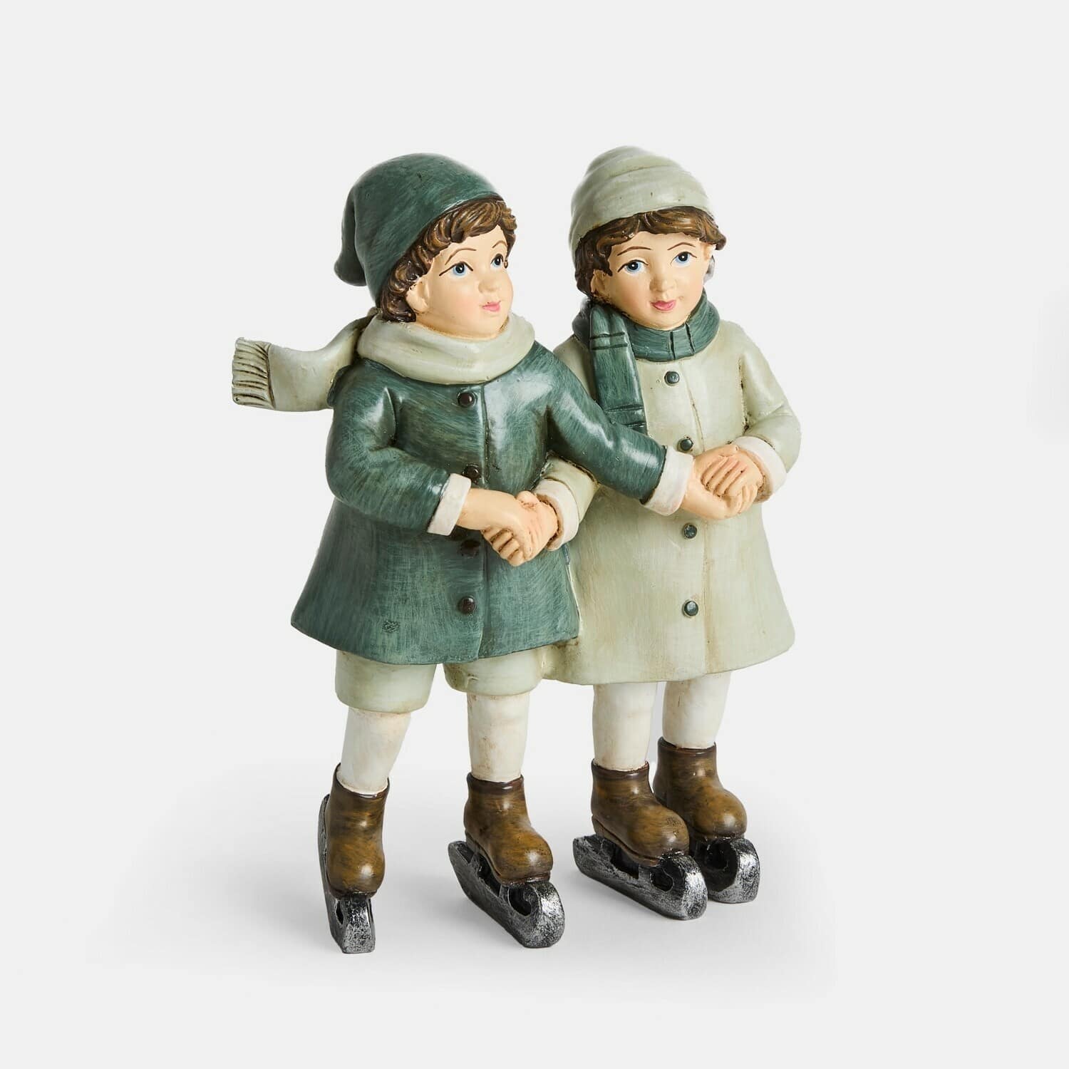 Decoratieve kindjes met schaatsen Jerries