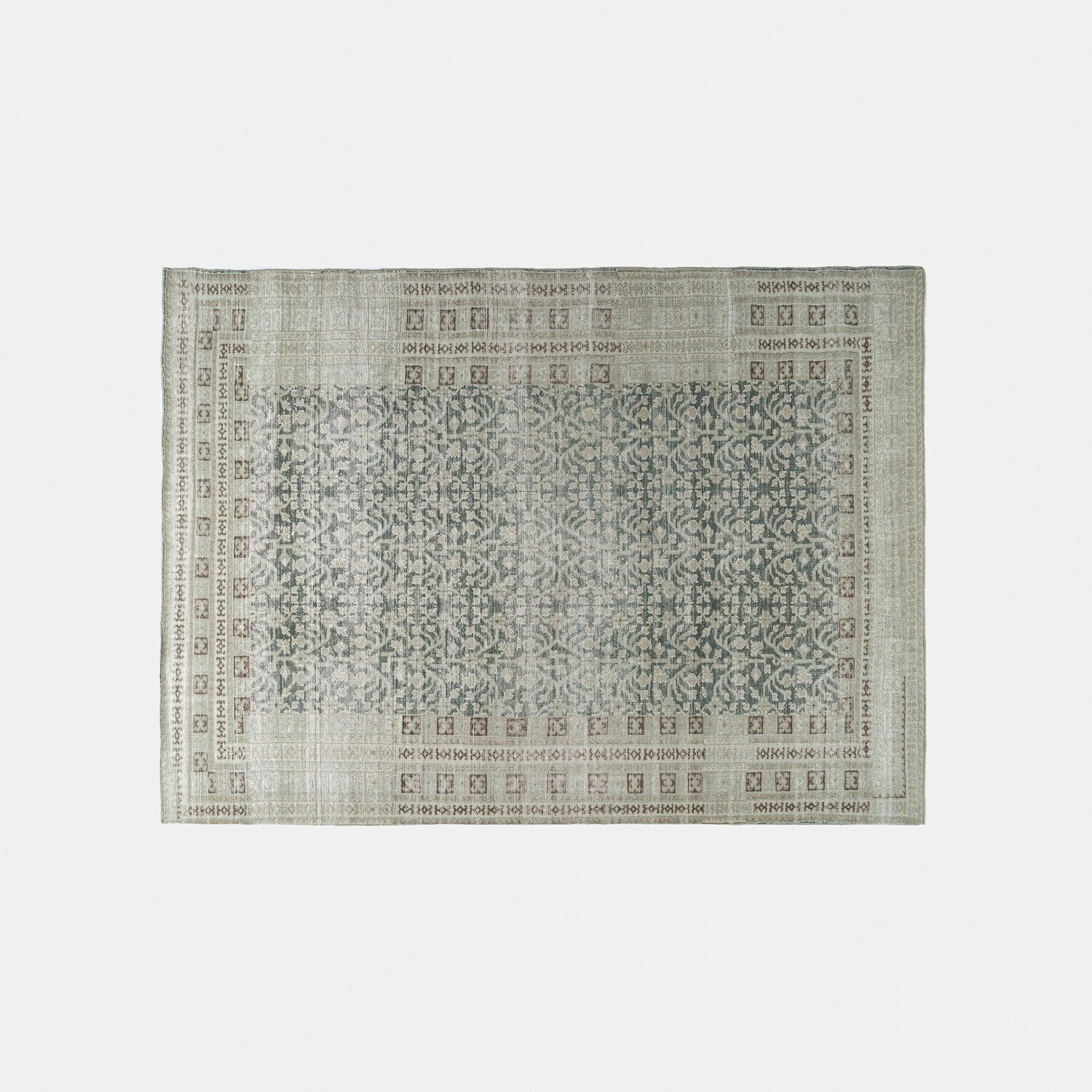 Vloerkleed Nadimah Vloerkleed met grijs-beige patroon, zacht materiaal, stijlvolle woonkamervloer
