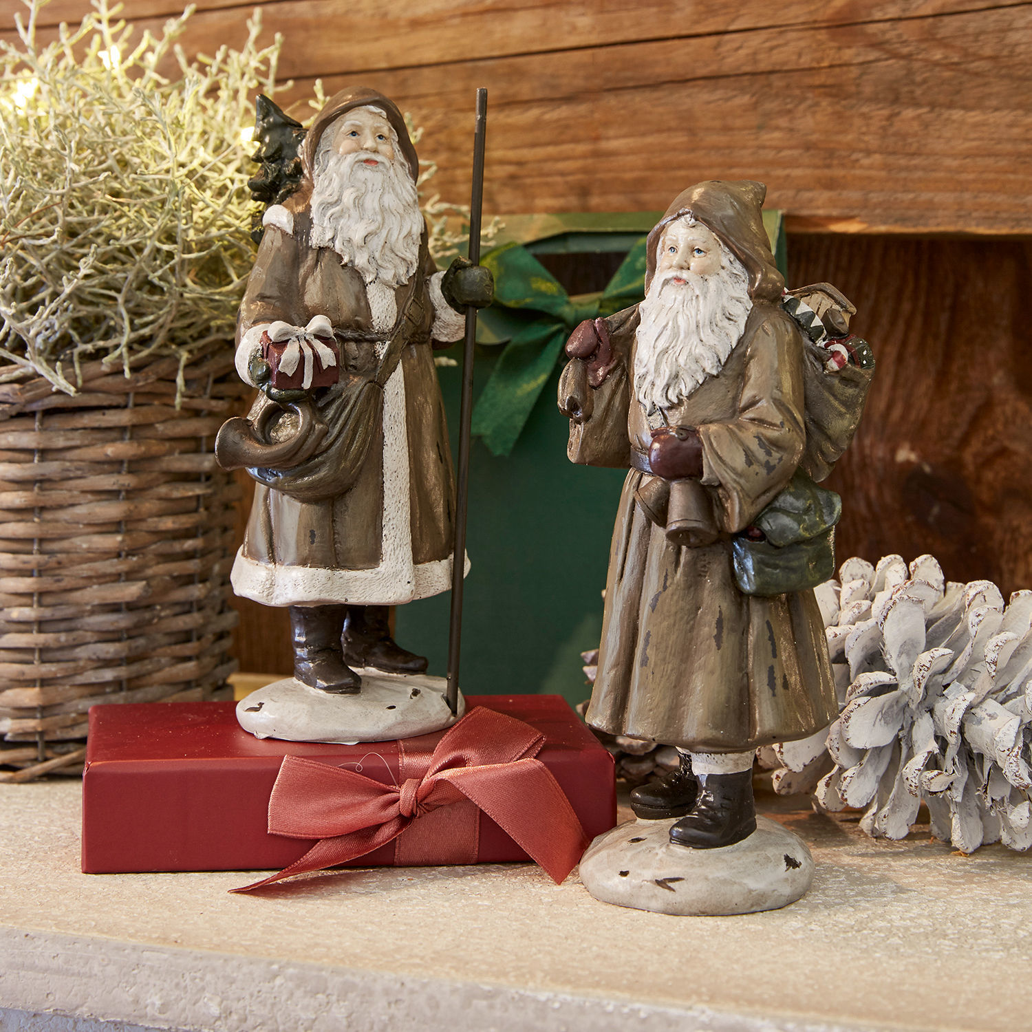 Kerstman, set van 2 Filain