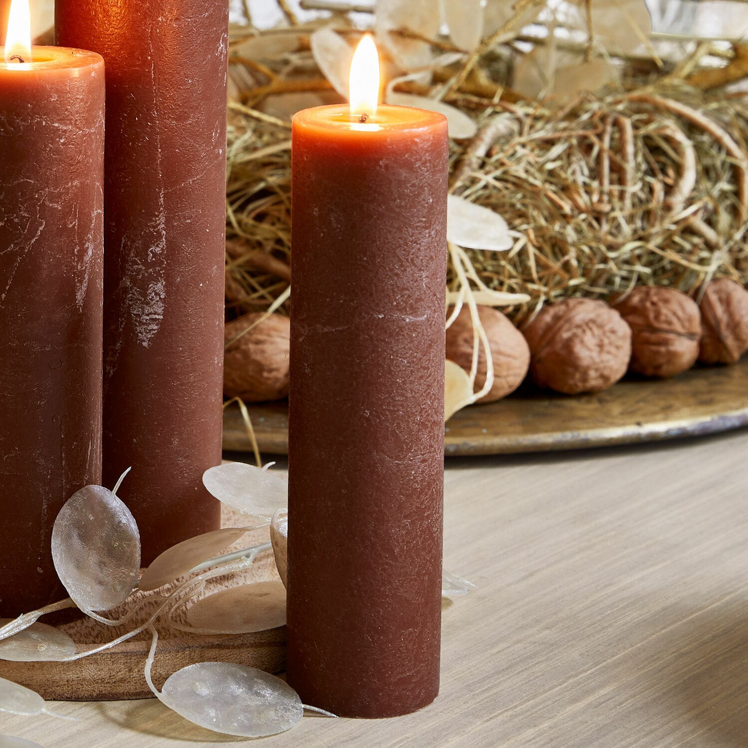 Kaars set van 4 Avinal