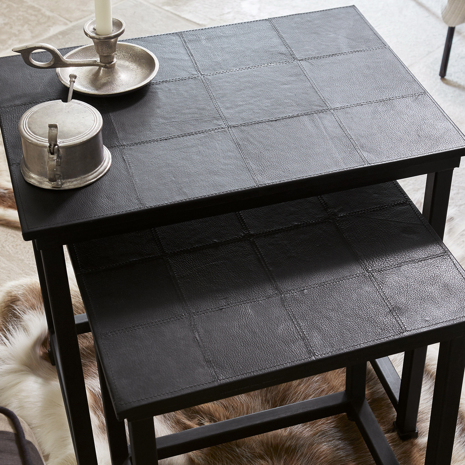 Bijzettafel set van 2 Blackville