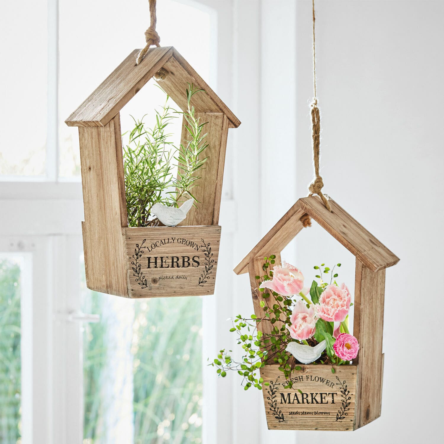 Plantenhuisje set van 2 Braschaat