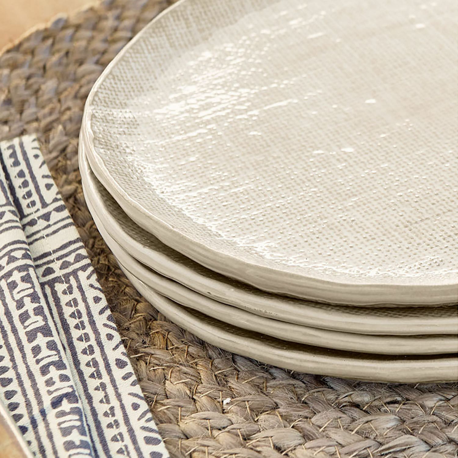 Dessertbordje set van 4 Luganville