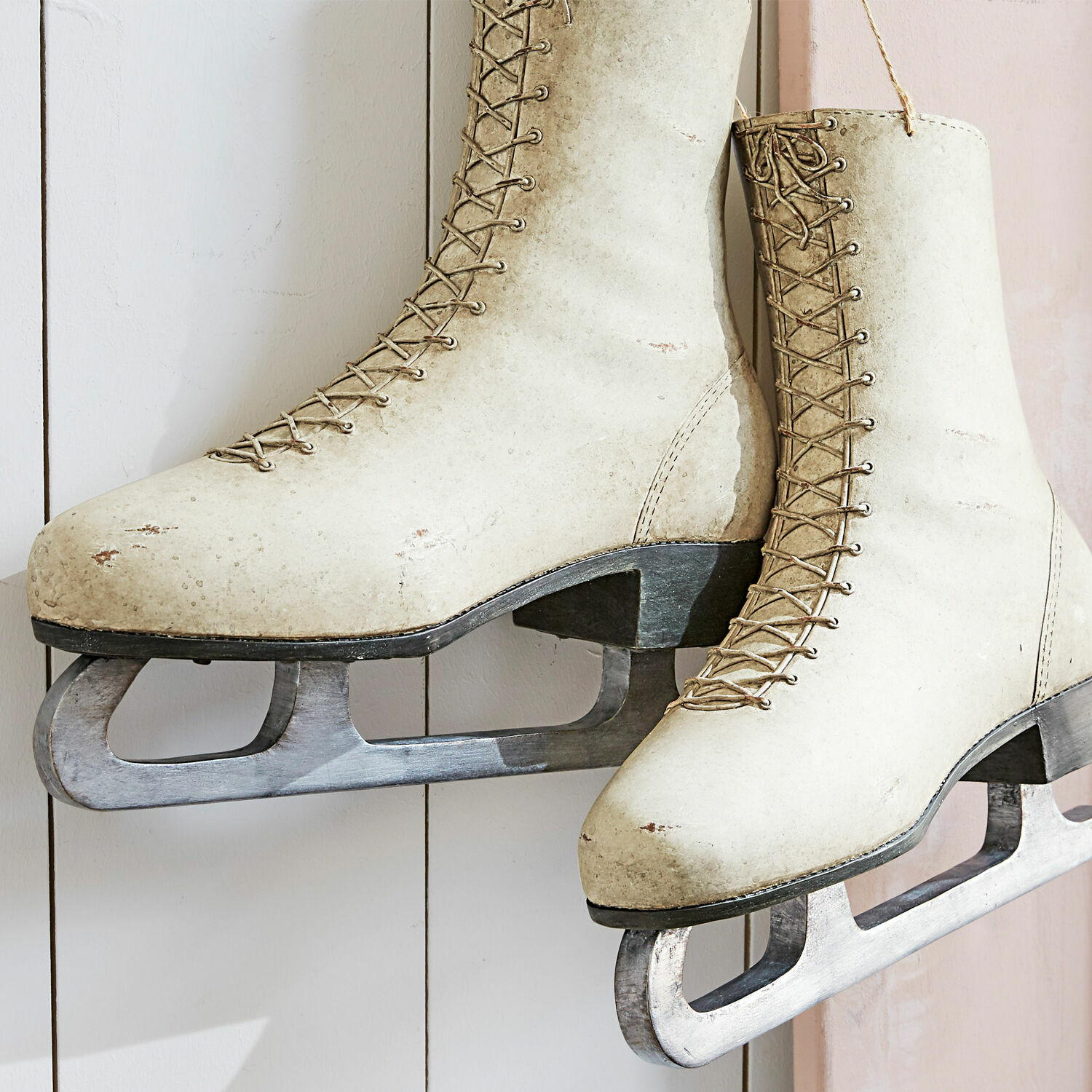 Decoratieve schaats set van 2 Thibaud