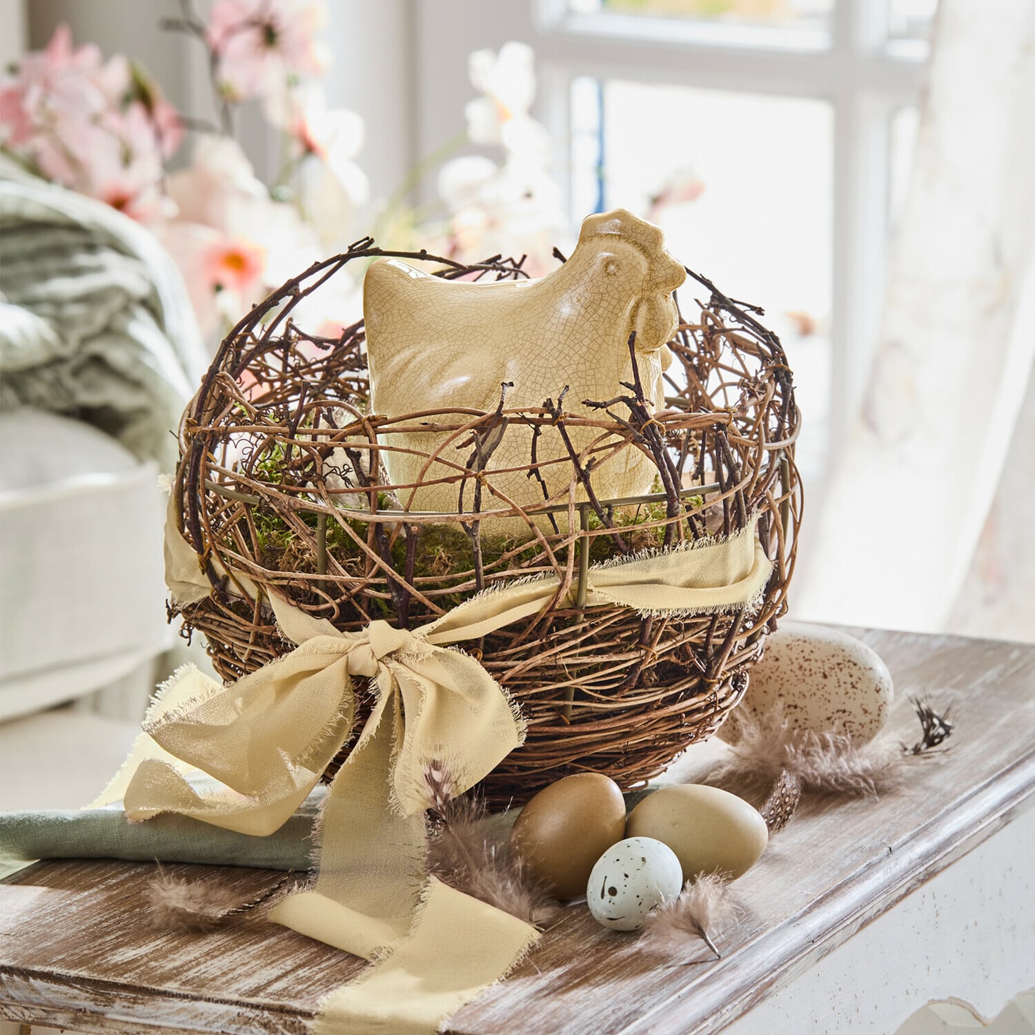 Decoratieve kip Roisenn