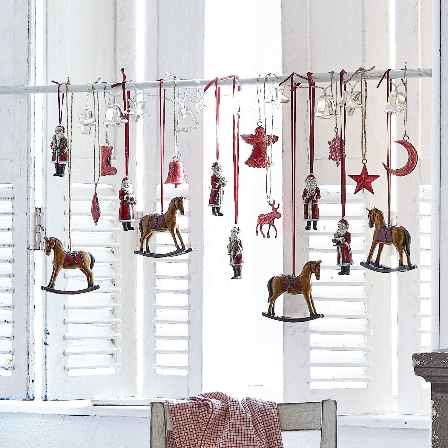 Kerstversiering set van 8 Rudy & Co.
