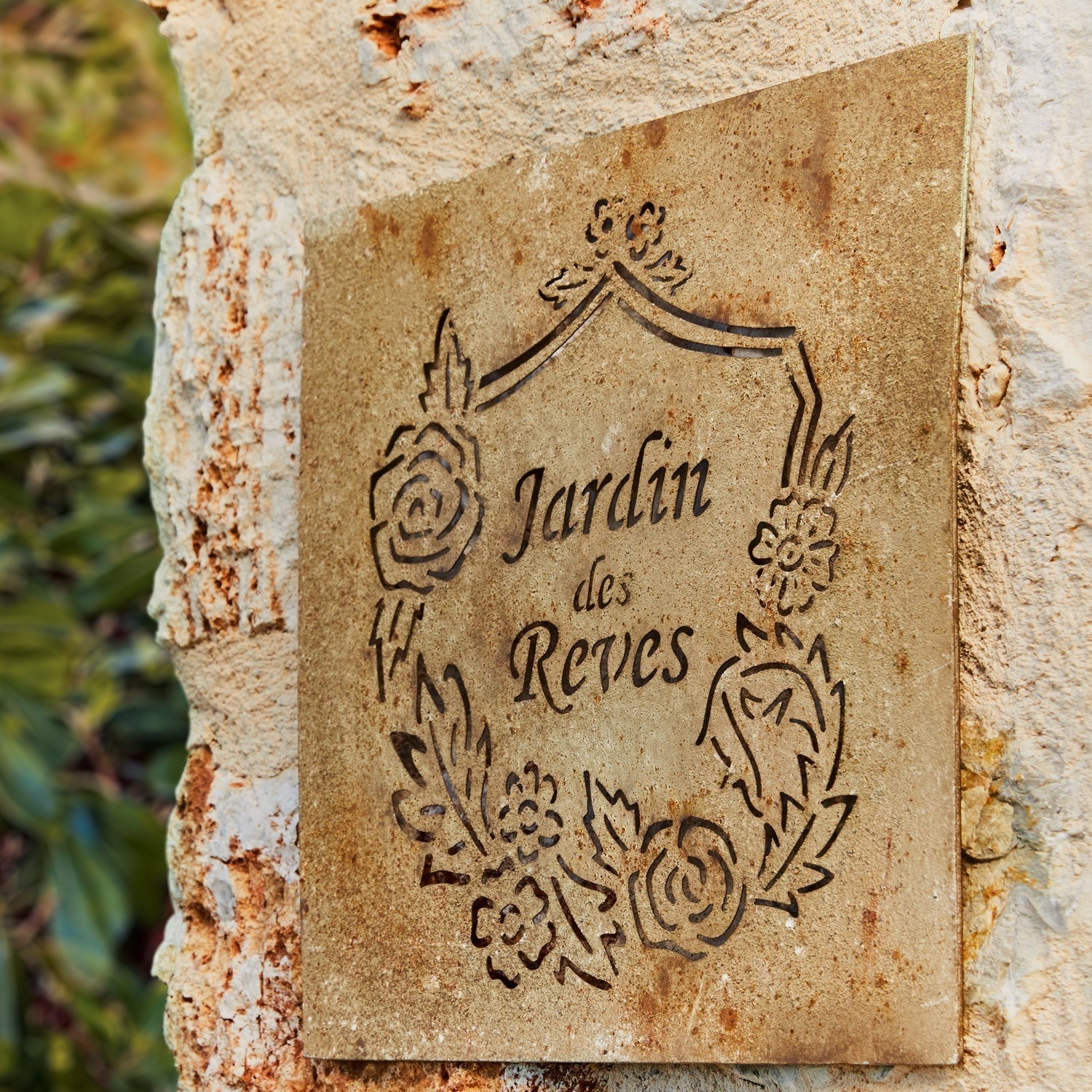 Wandversiering Jardin des Reves