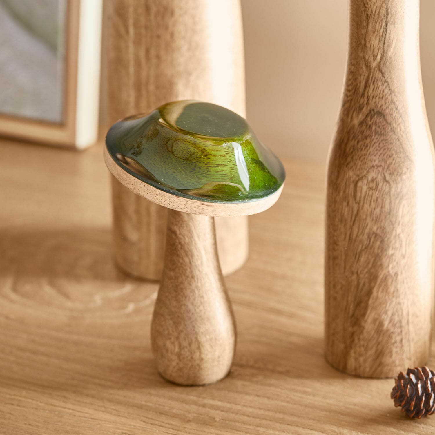 3-delige set sierpaddenstoelen Kivalor