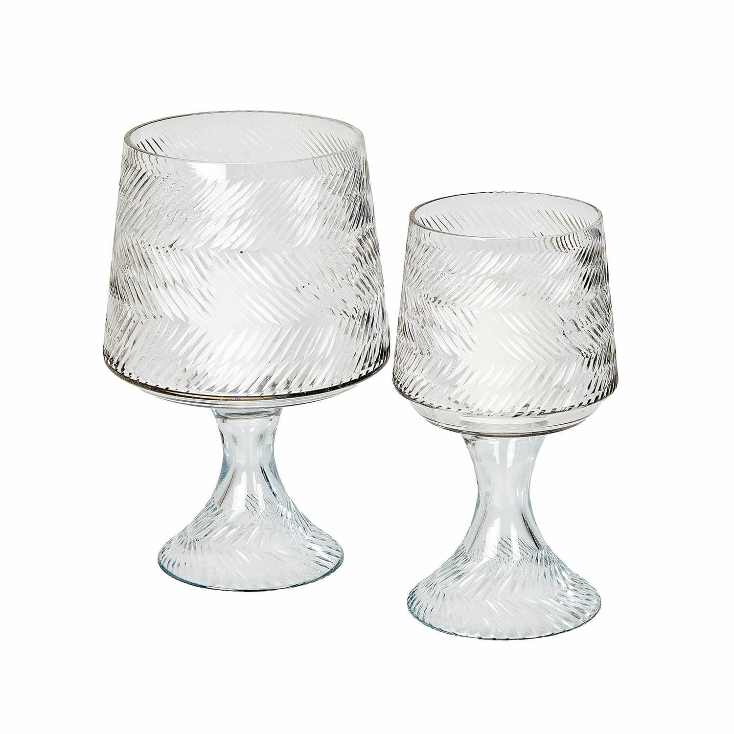 Windlicht set van 2 Lynettes