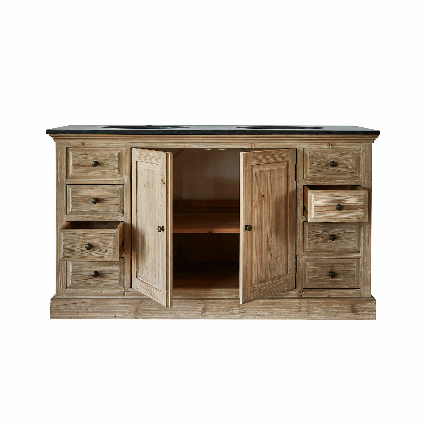 Wastafelmeubel met dubbele wastafel Fultondale