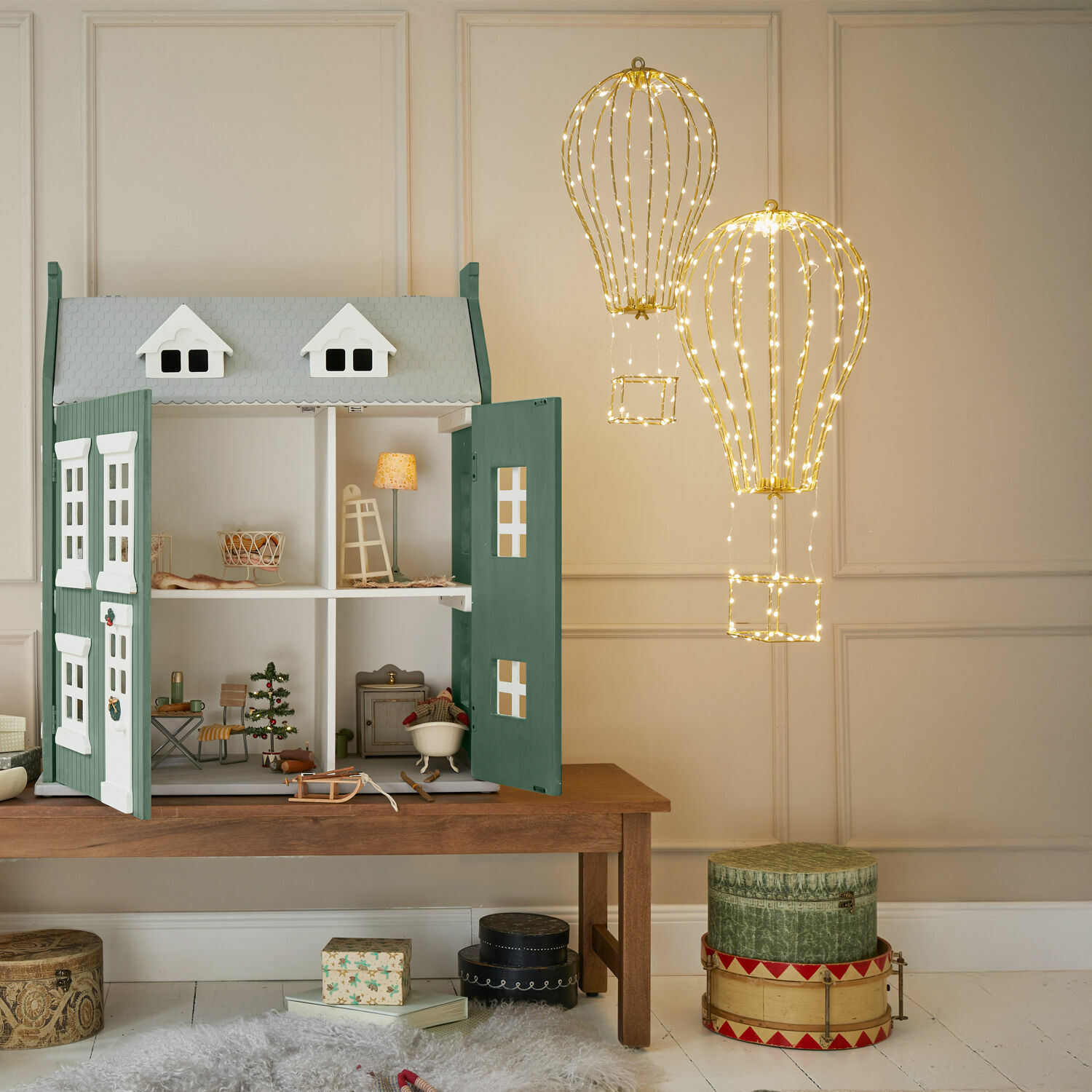 Ledluchtballon set van 2 Bylle