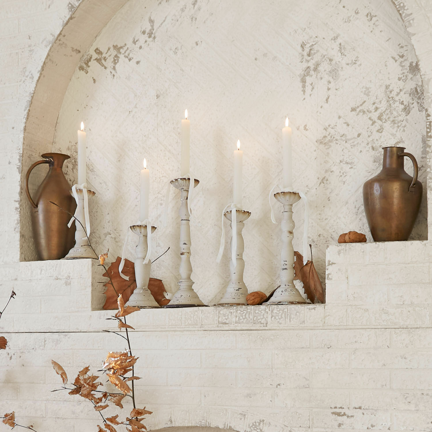 Kandelaar set van 6 Rivondelle