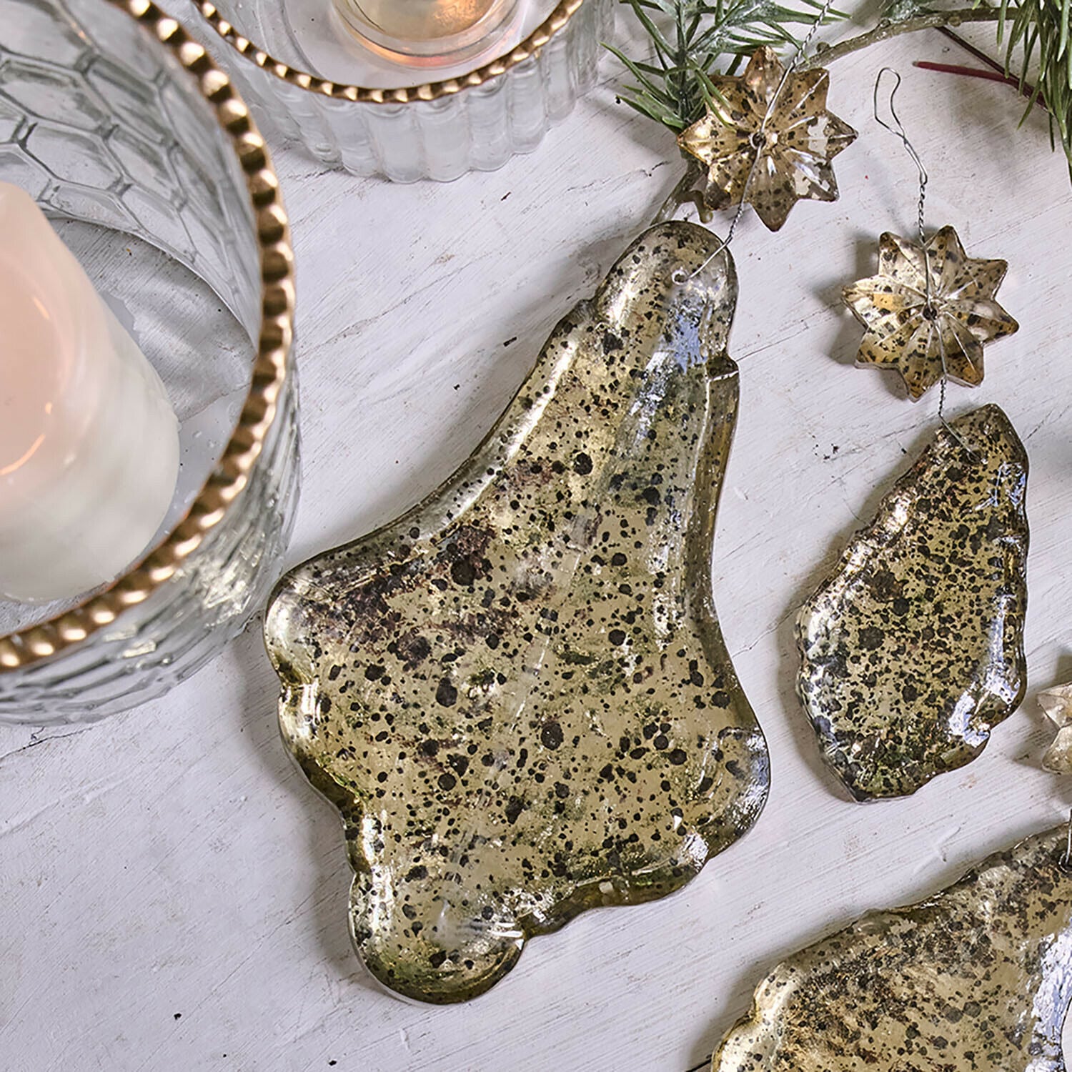 Kerstversiering set van 4 Dolenza