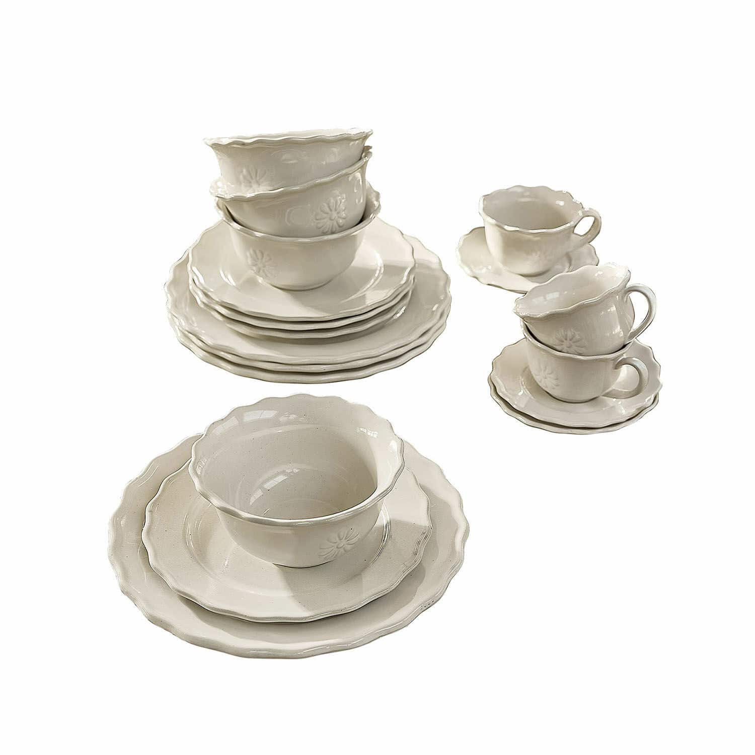 Servies set van 30 Mallevesse