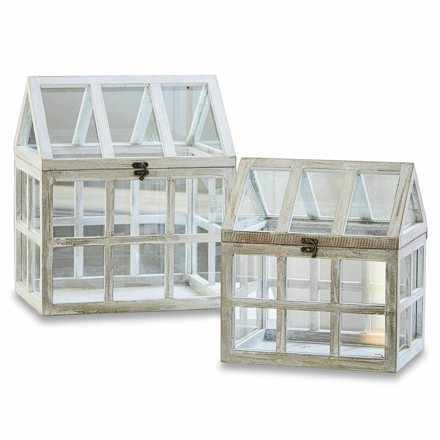 Decoratieve kas set van 2 Nancy