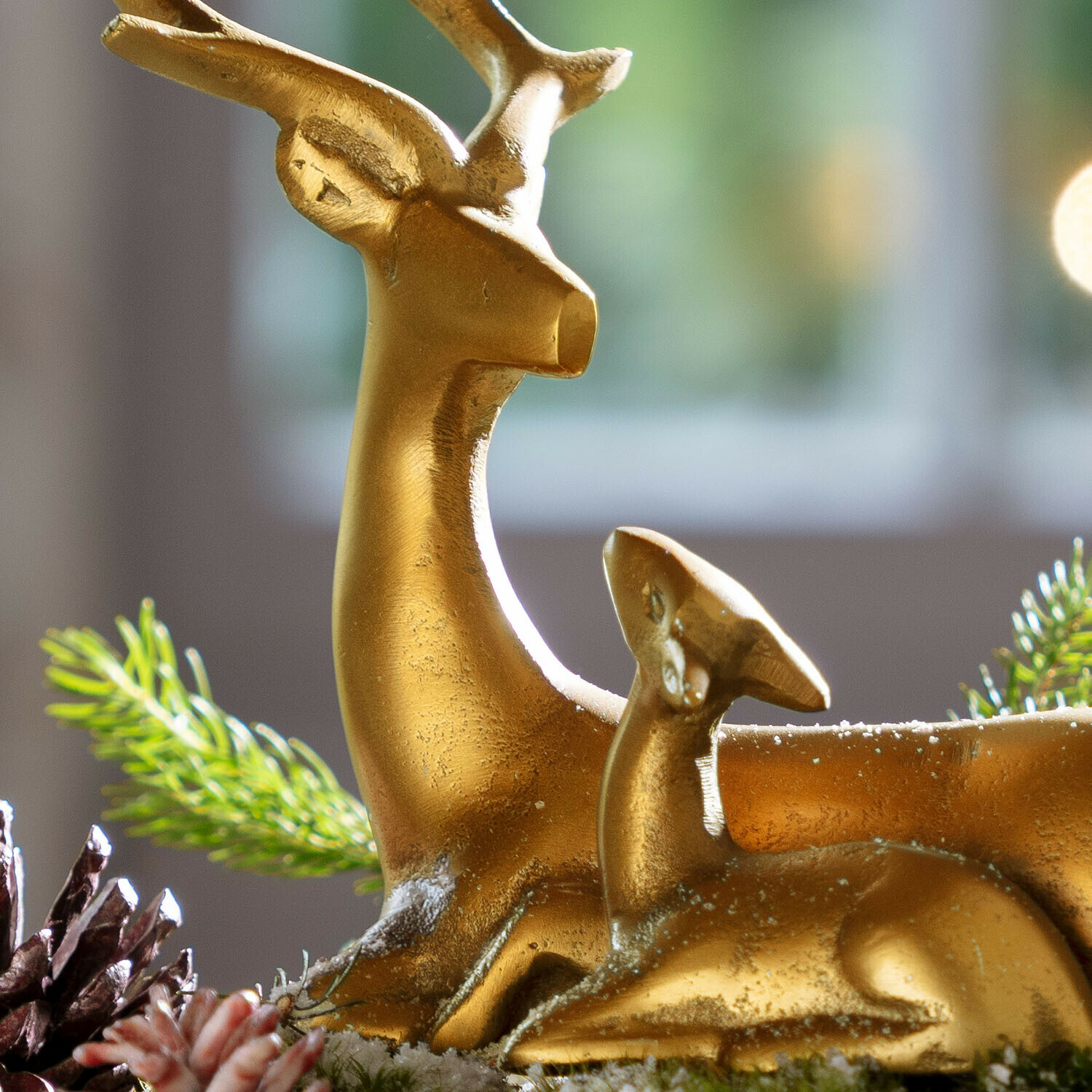 Ree met kalf Tiralee