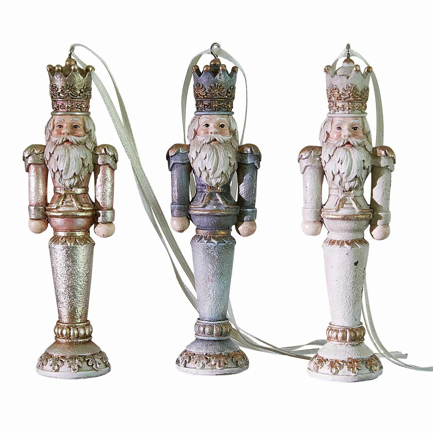 Hanger set van 3 Niquel