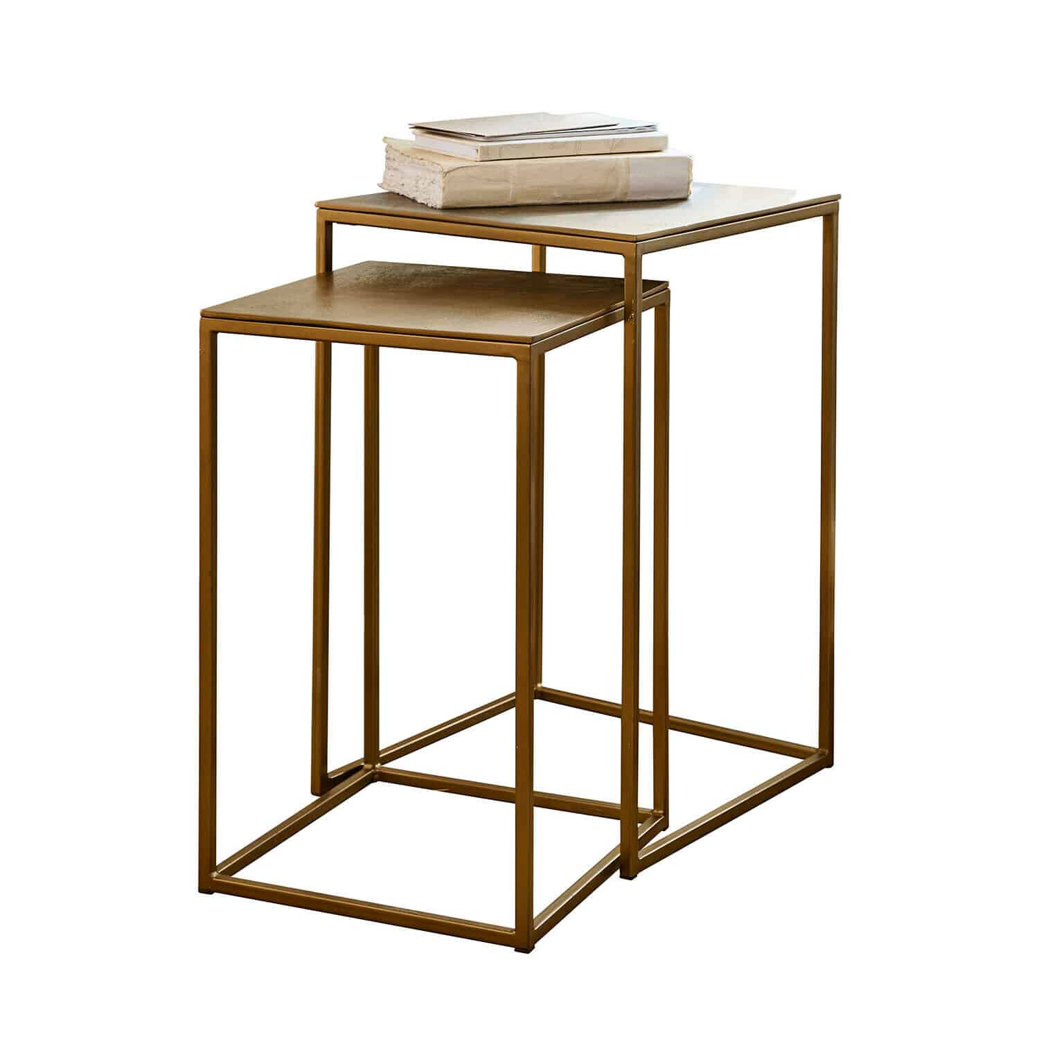 Bijzettafel set van 2 Olvenzo