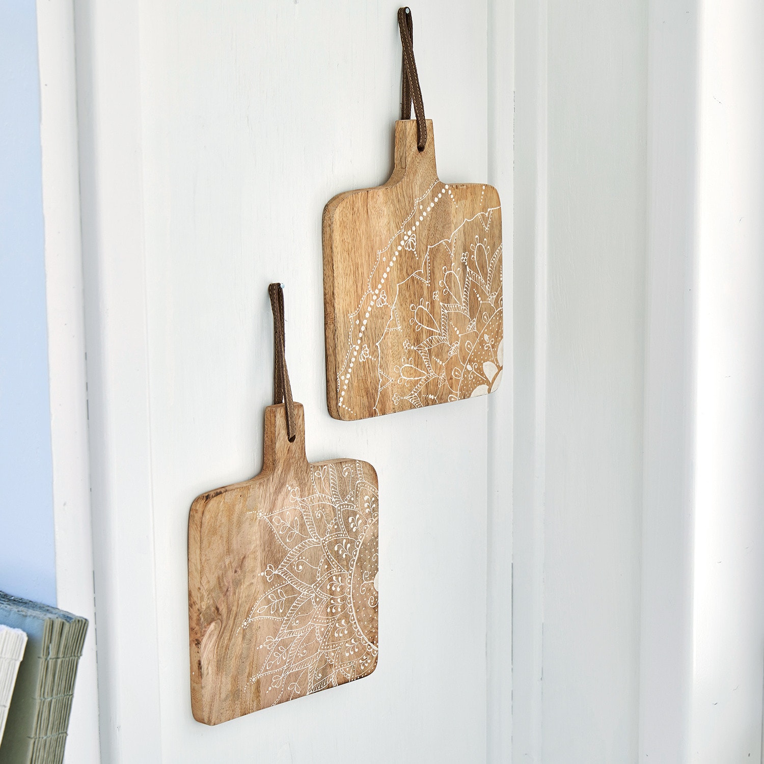 Decoratiebord set van 2 Mandala