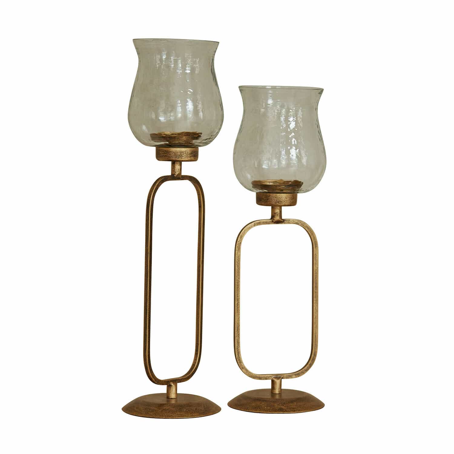 Windlicht set van 2 Rocanda