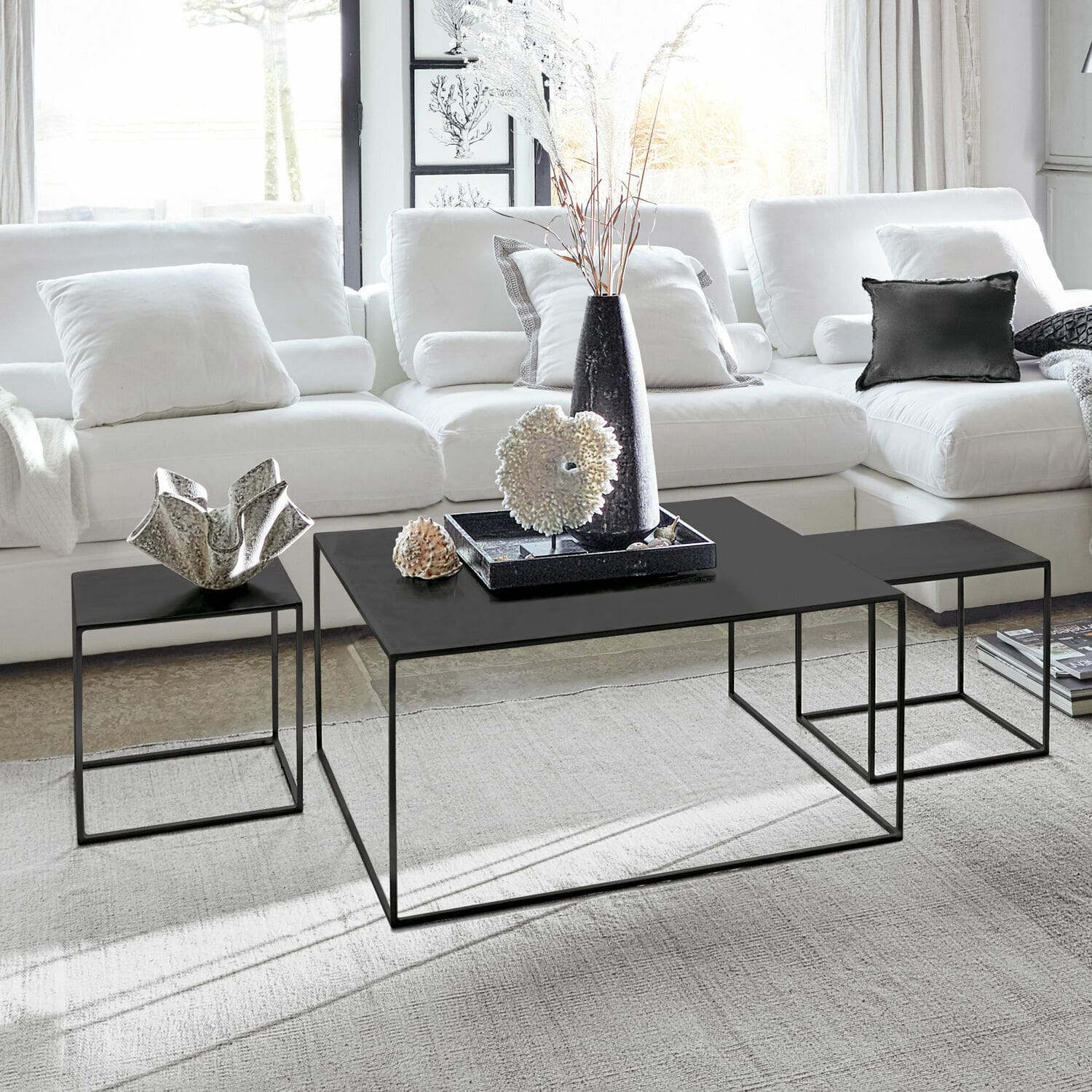 Salontafel set van 3 Trinitas
