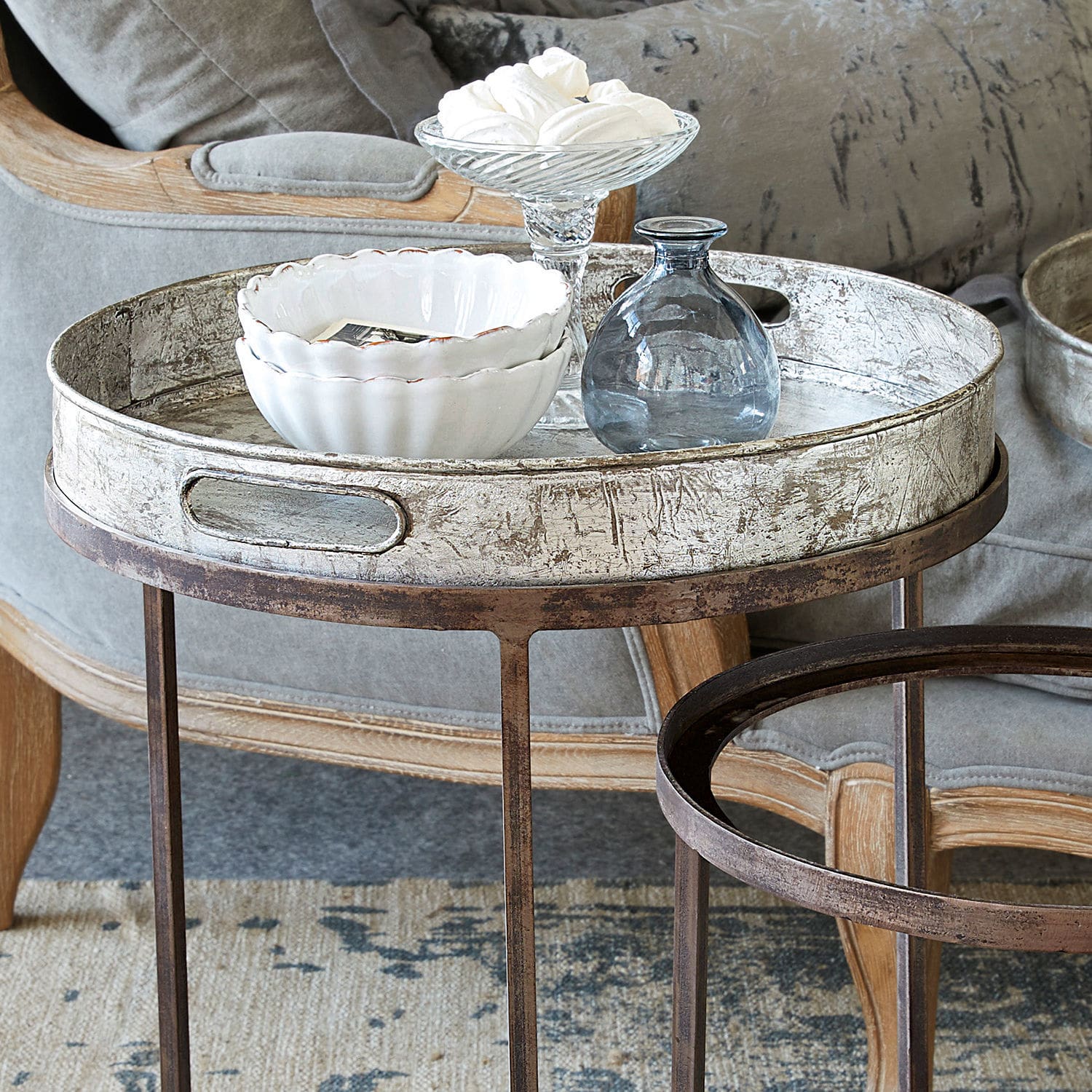 Bijzettafeltje set van 2 Saint Mark