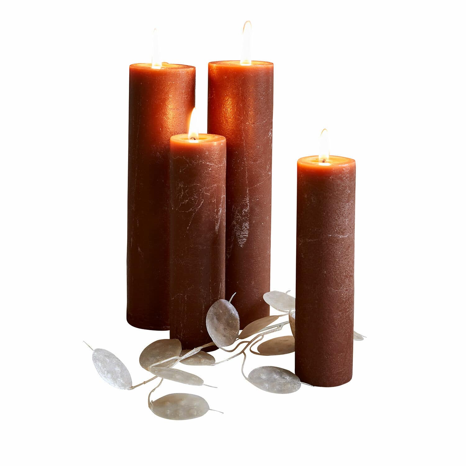 Kaars set van 4 Avinal