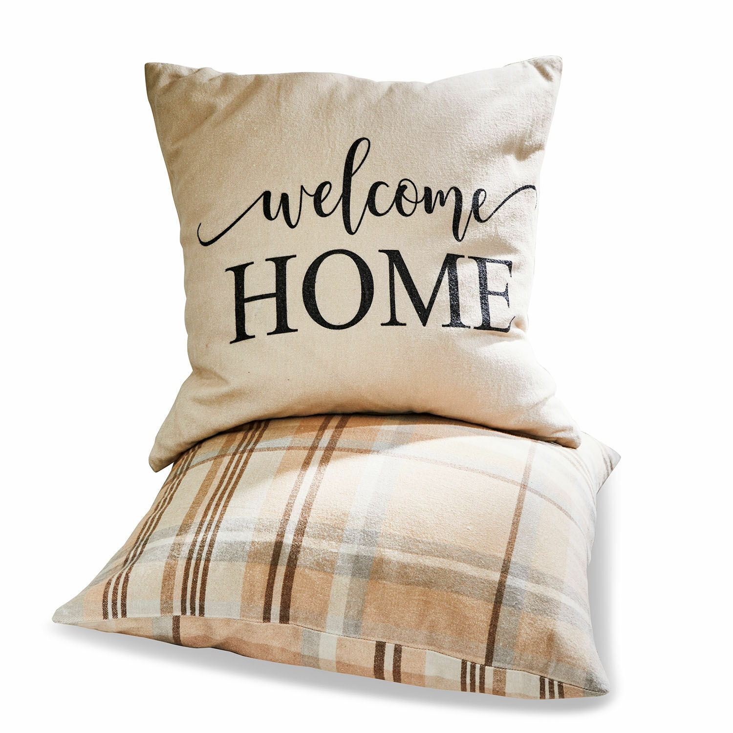 Kussenhoes set van 2 Welcome Home