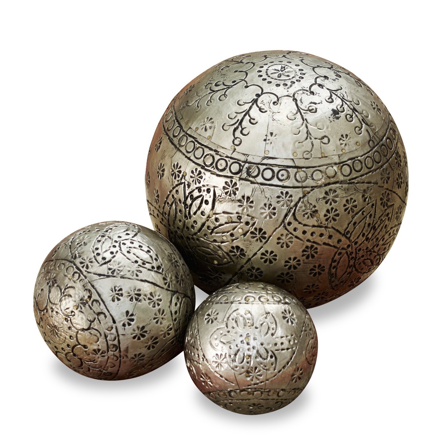 Decoratie ballen set van 3 Liezel