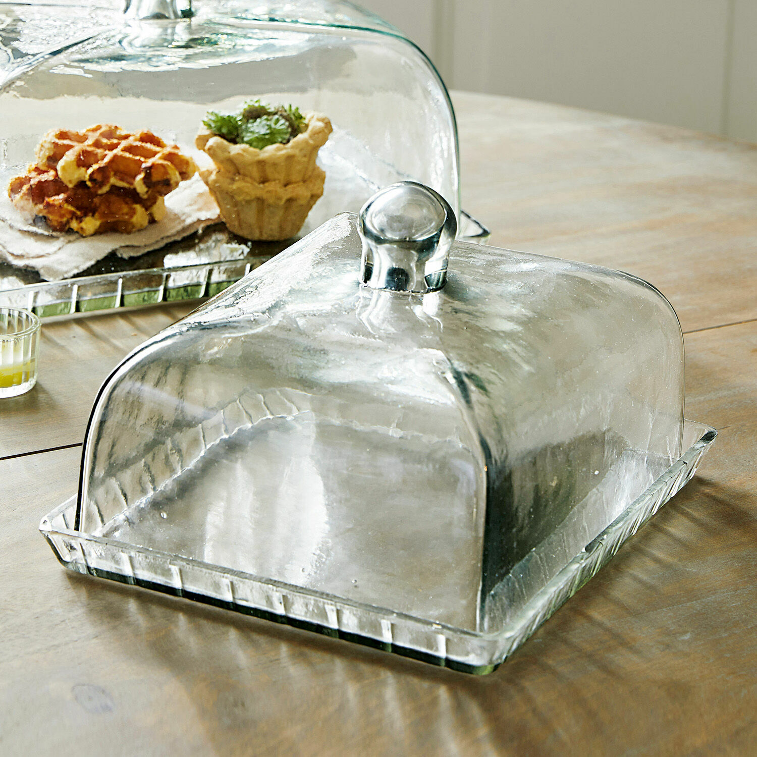 Glazen stolp met plateau Termes