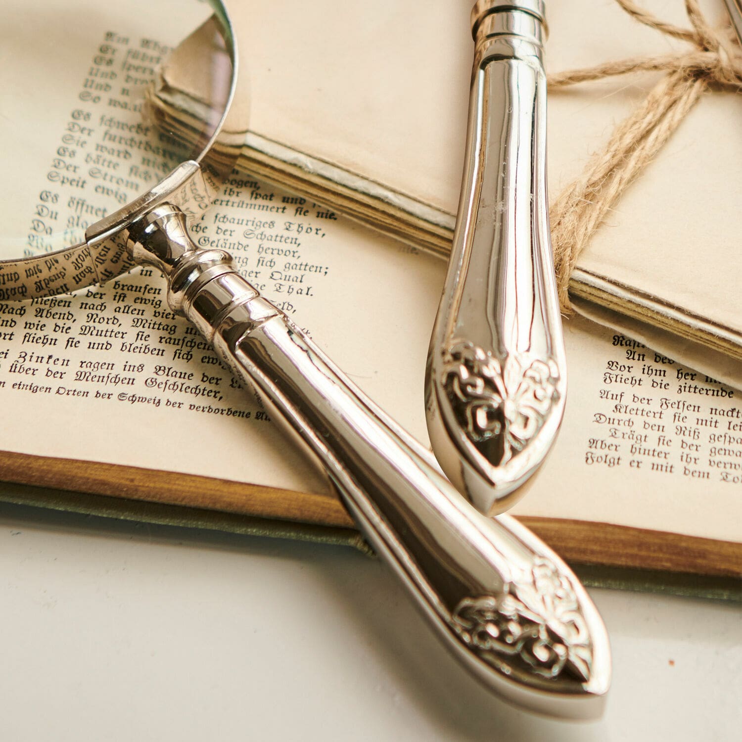 Briefopener en vergrootglas Barry