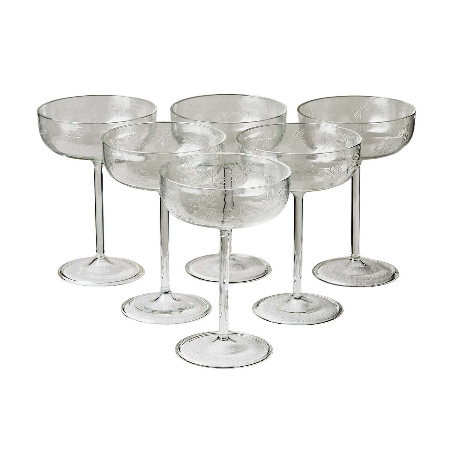 Glas set van 6 Haverly