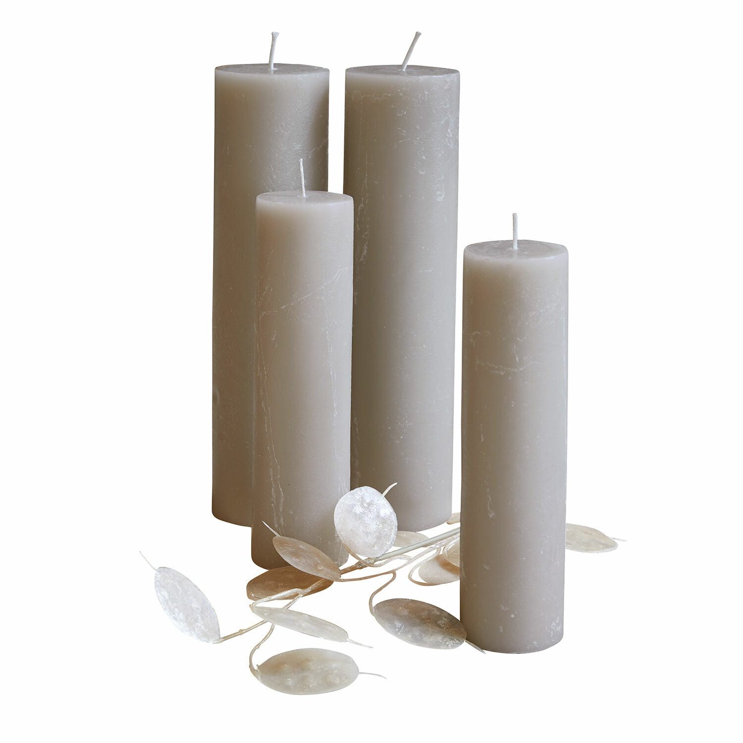 Kaars set van 4 Avinal