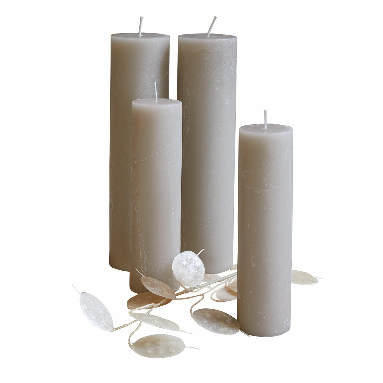 Kaars set van 4 Avinal