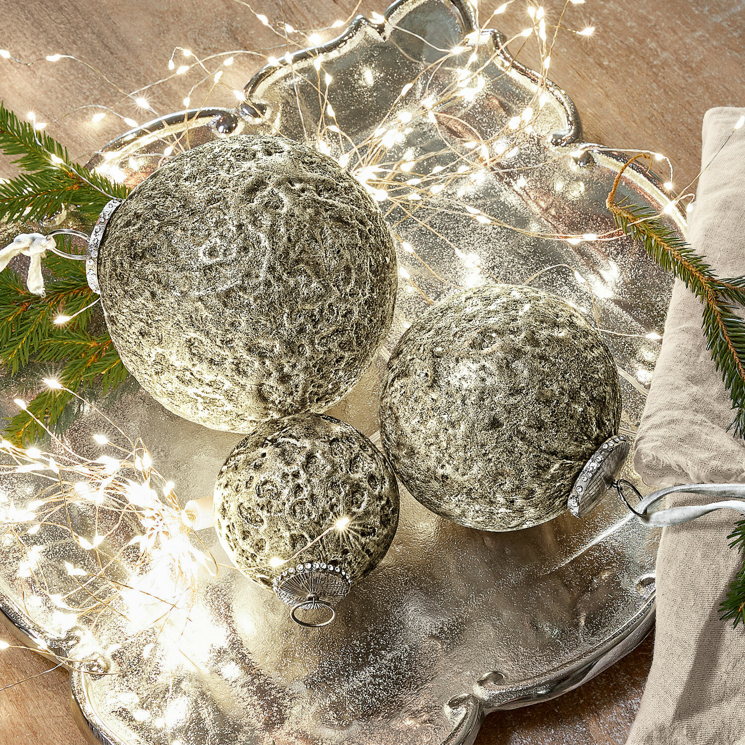 Kerstversiering set van 3 Fautea