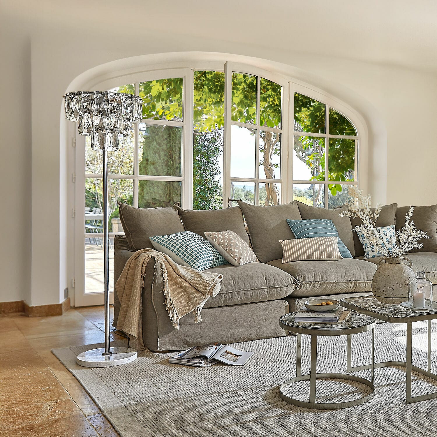 Staande lamp Crystalford