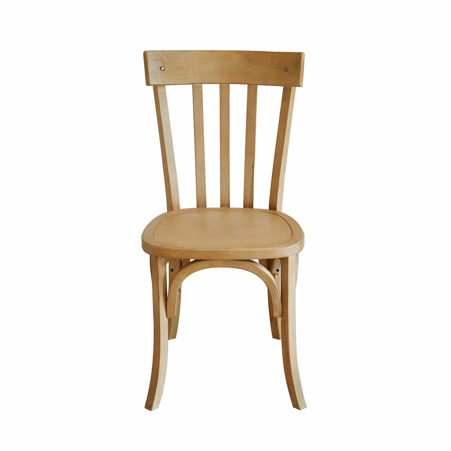 Klassieke Passigny stoel van bruin hout voor eetkamer of kantoor