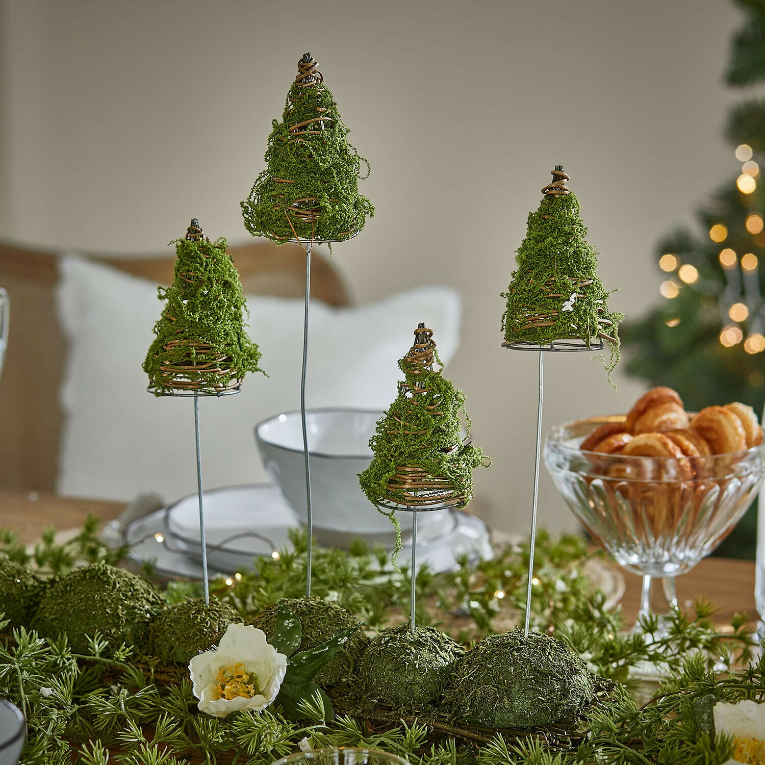 Decoratieve boom set van 4 Cassiola