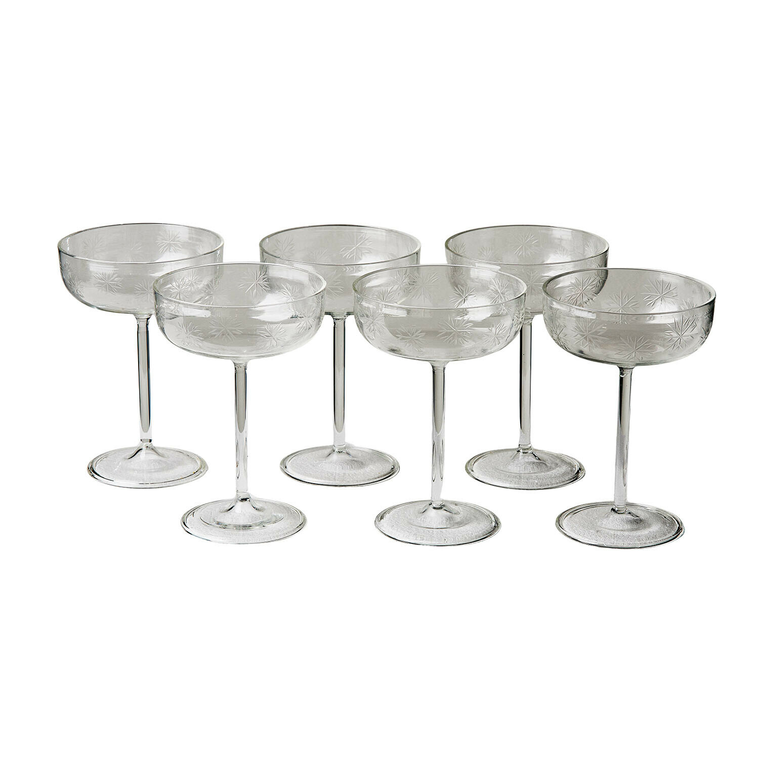 Glas set van 6 Haverly