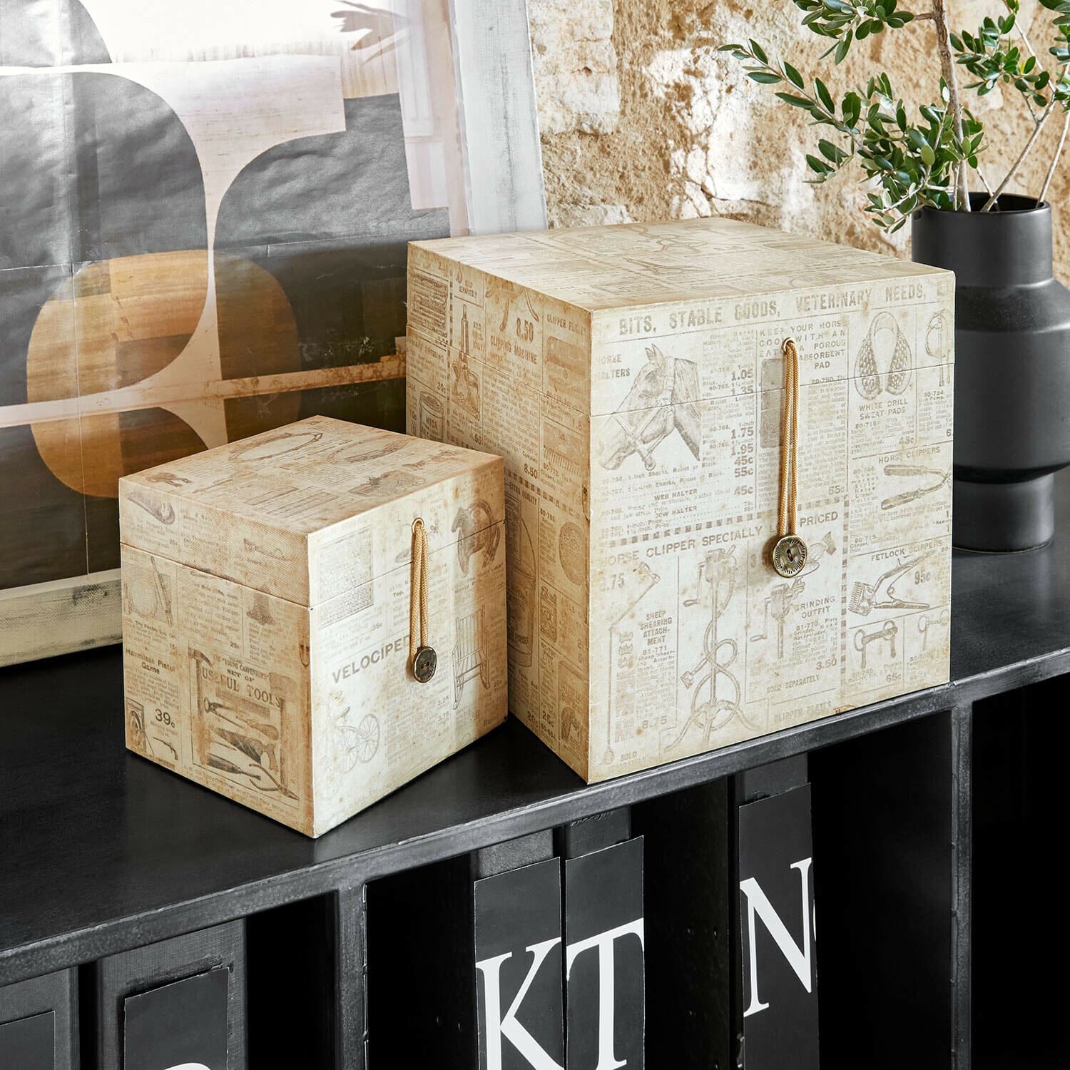 Doos set van 2 Elridge