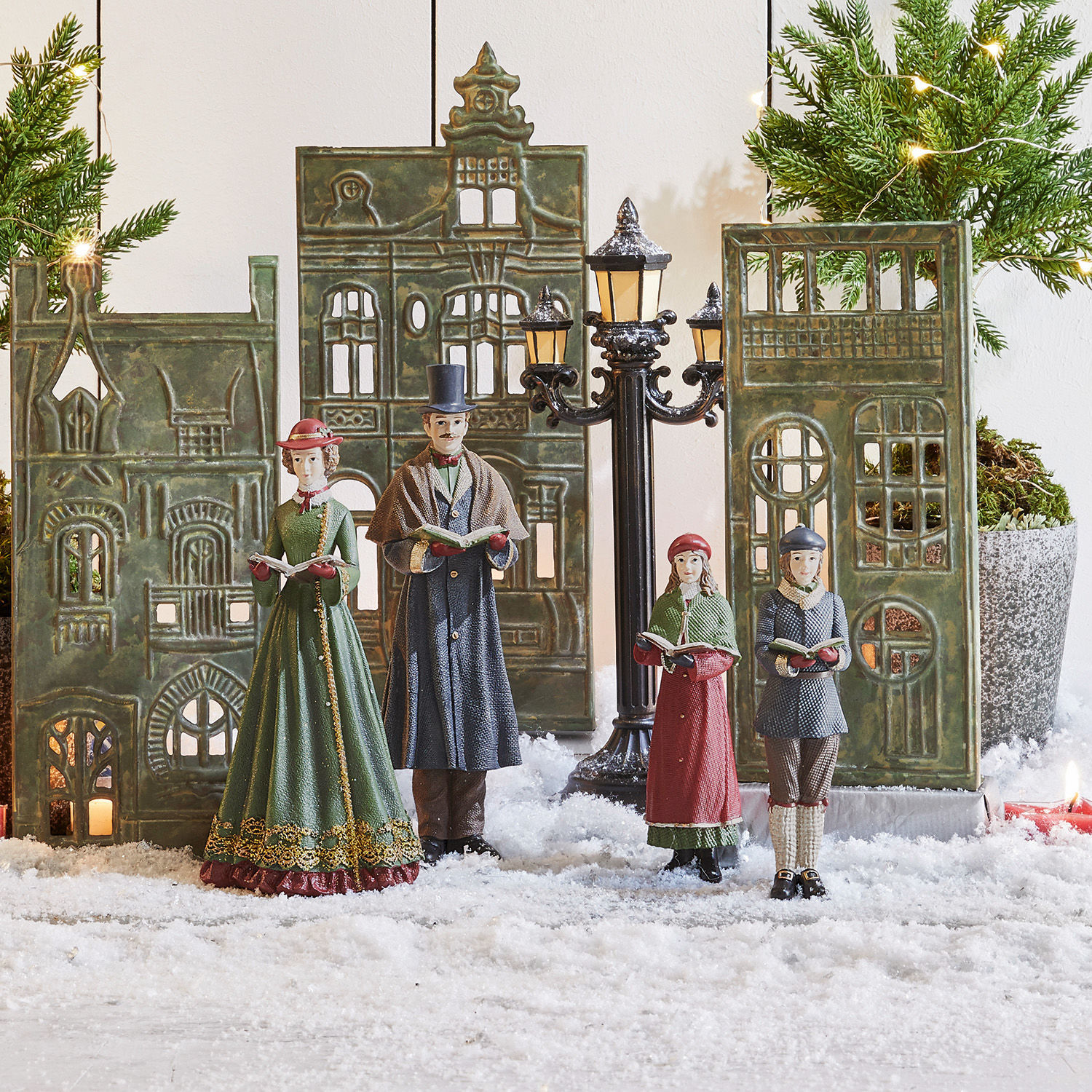 Beeldje set van 5 Verviers