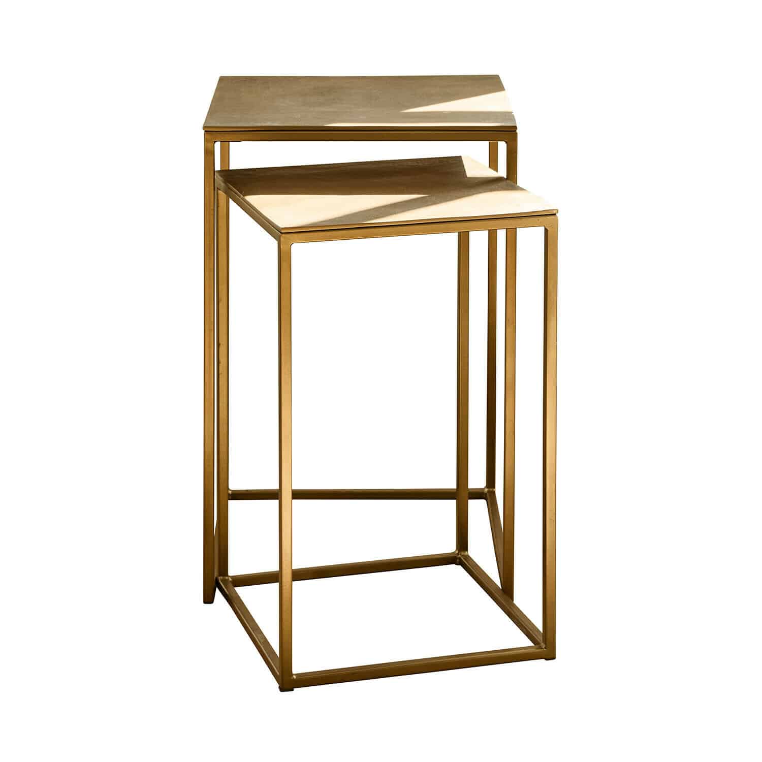 Bijzettafel set van 2 Olvenzo