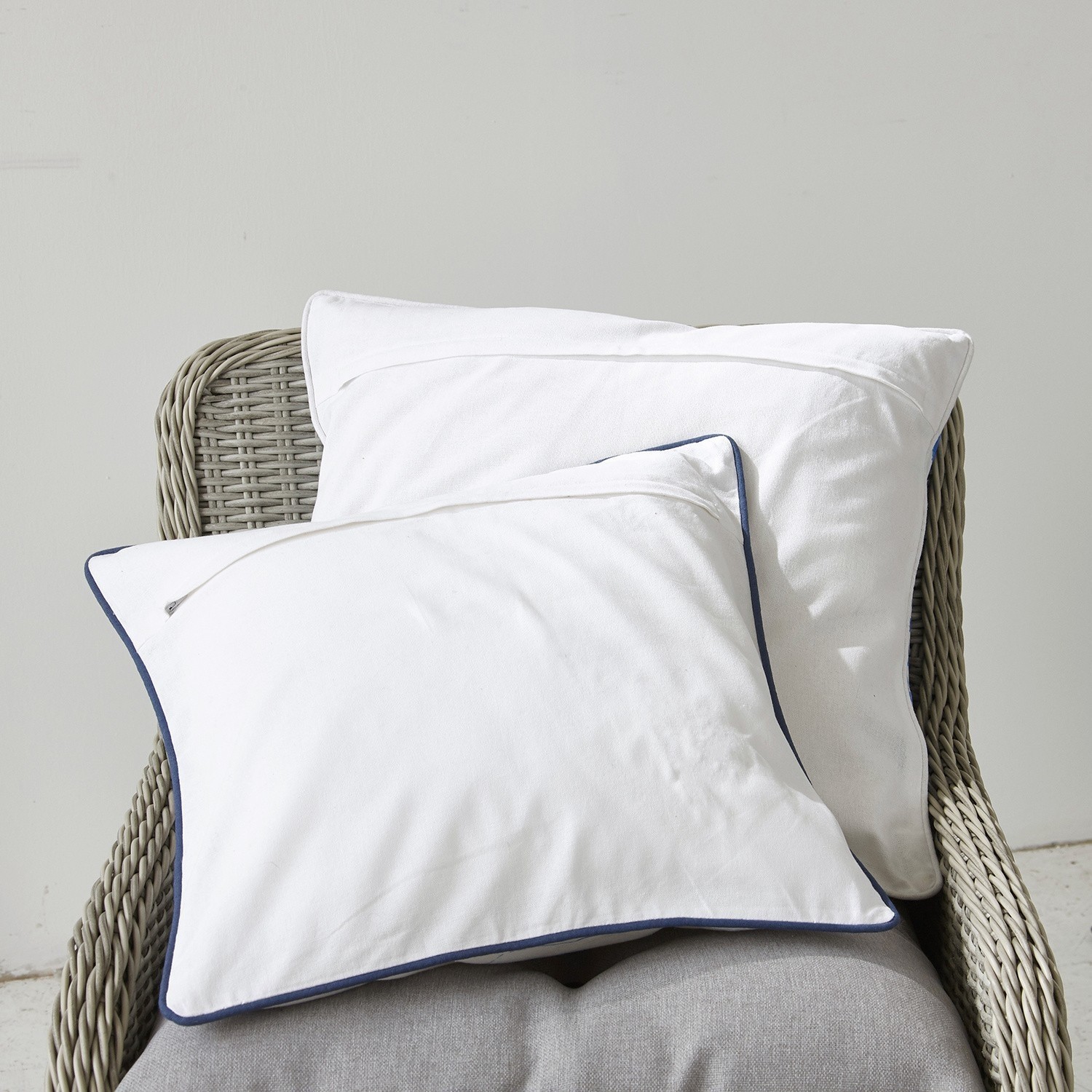 Kussen set van 2 Blue Sea