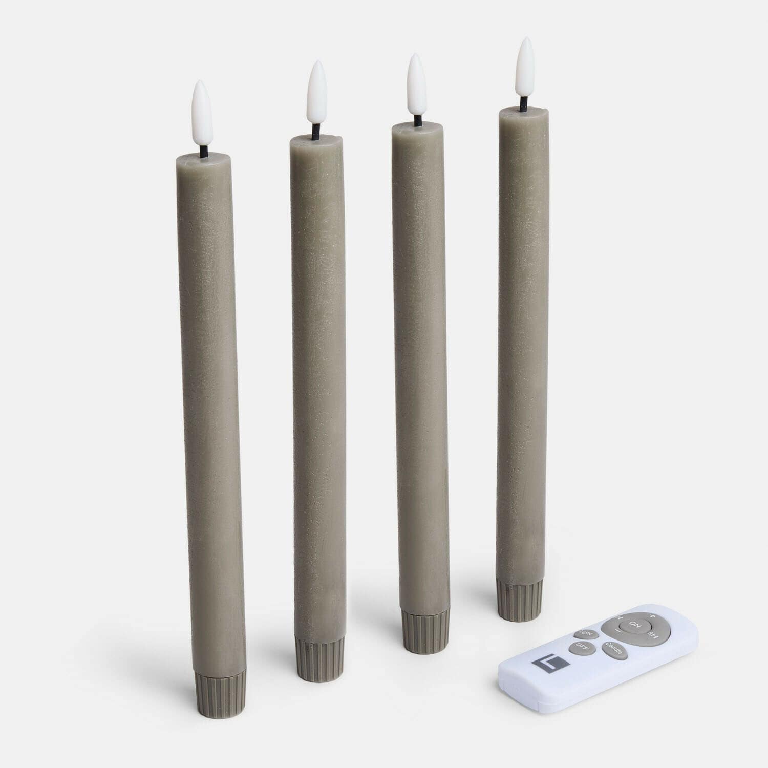 Ledstaafkaars set van 4 Eldsora