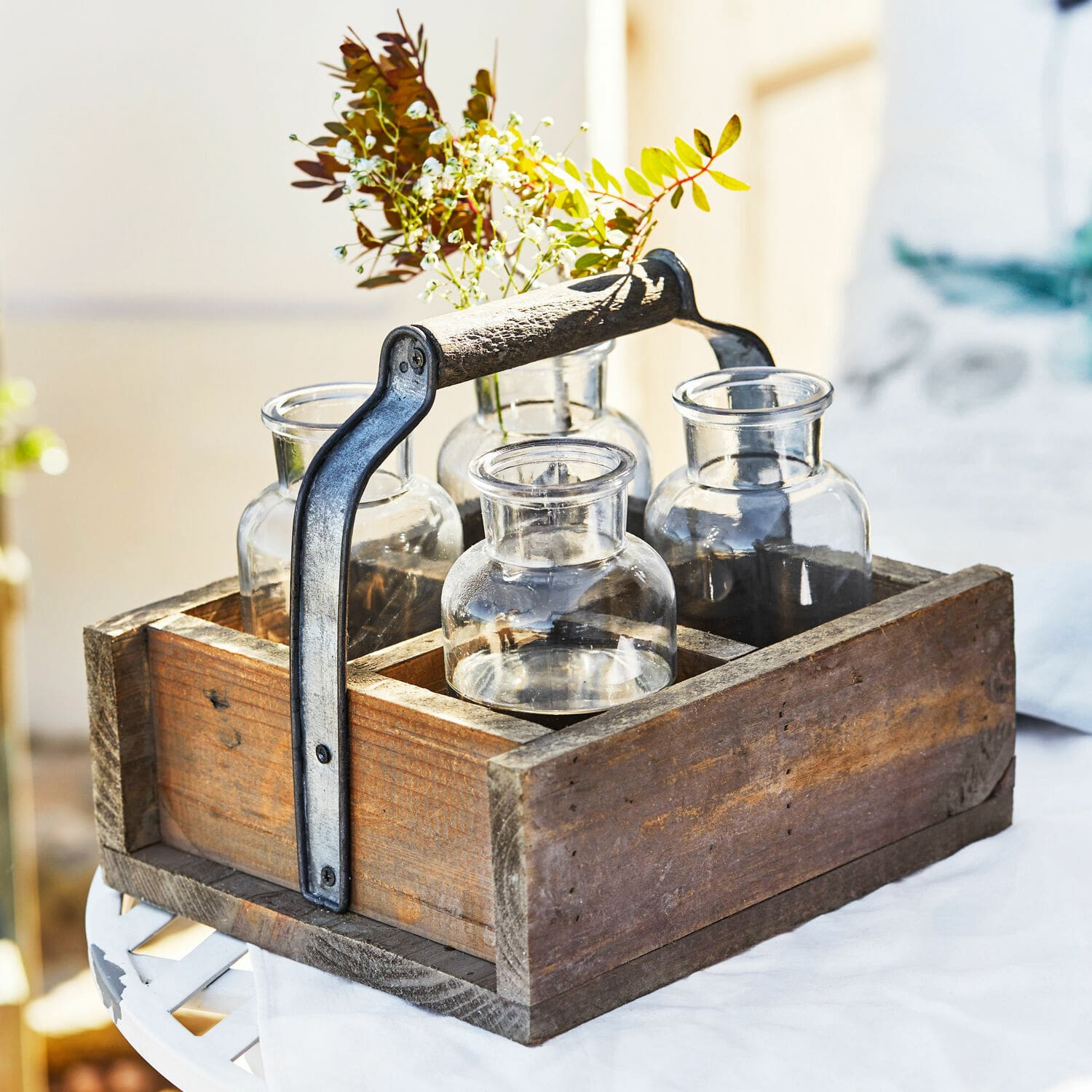 Vaas set van 4 met kistje Reverie