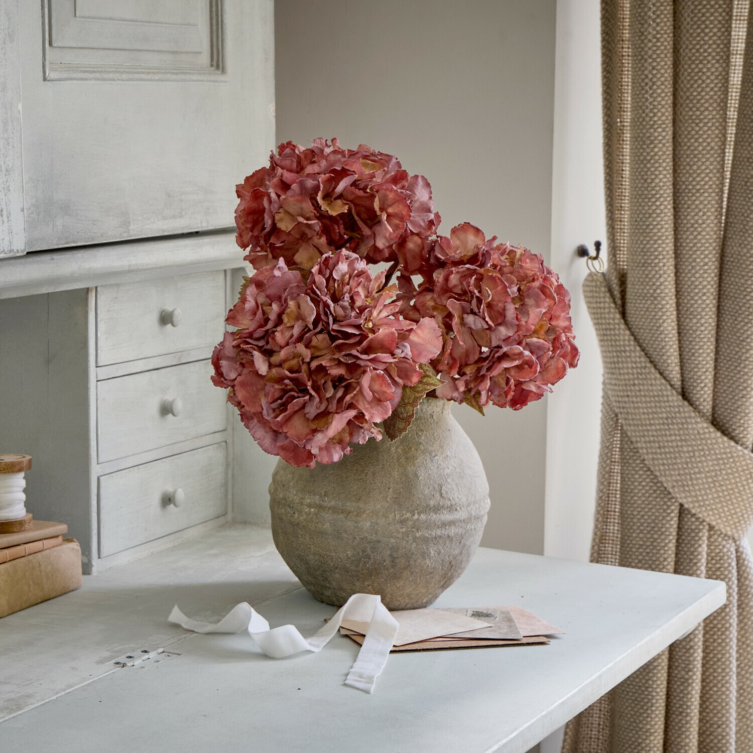 Kunstbloem set van 3 Orvianne